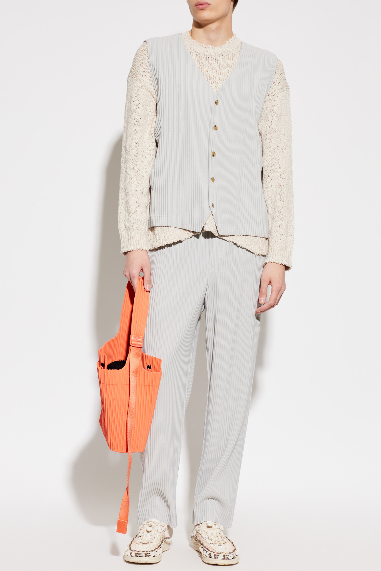 Homme Plissé Issey Miyake Pleated vest | Men's | Vitkac
